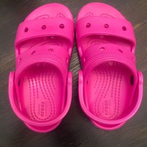 Like new toddler Crocs sz. 8